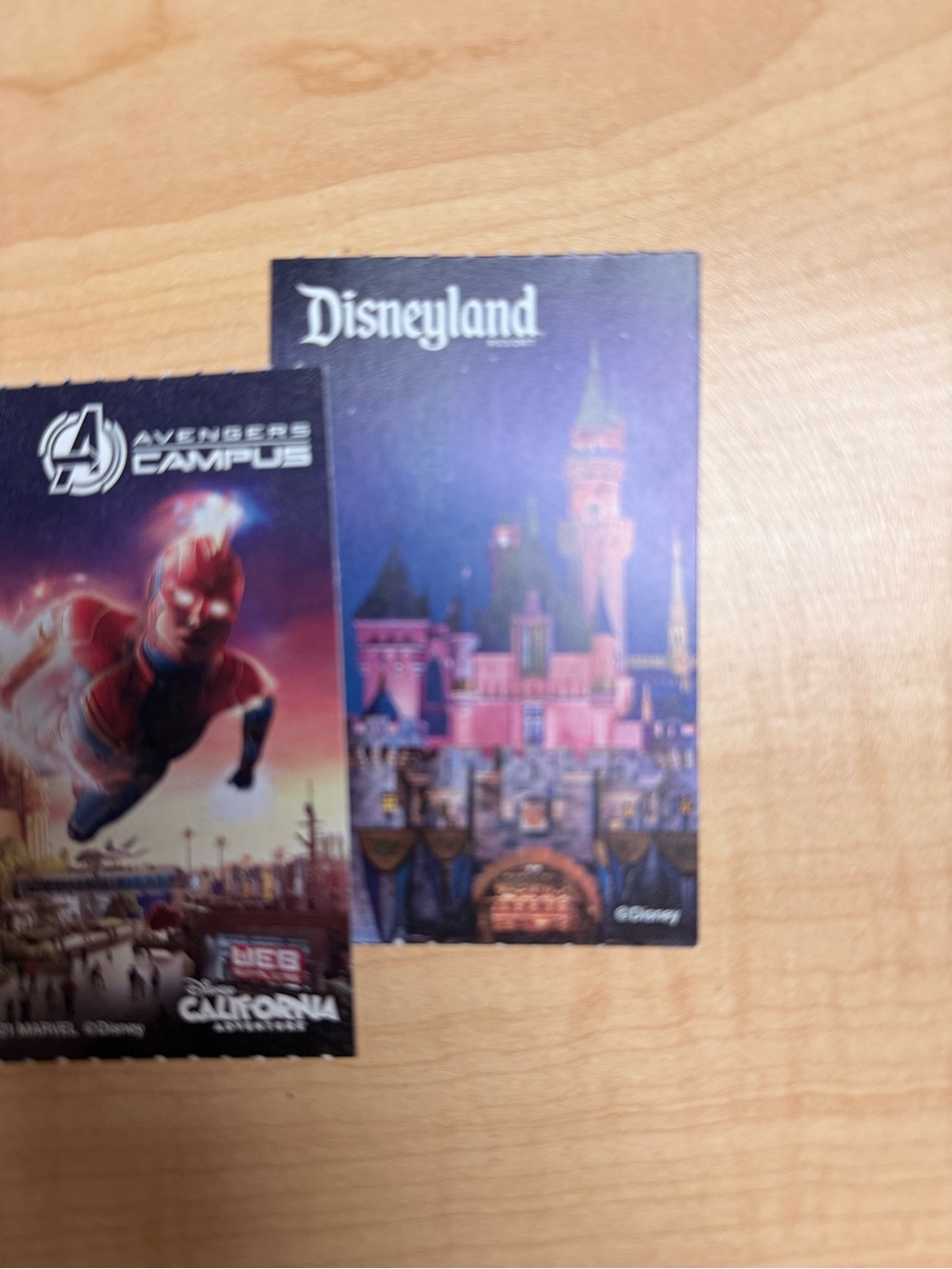 TWO PARK HOPPER DISNEYLAND PASSES
